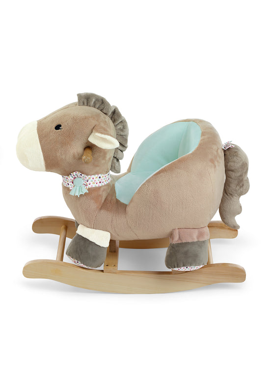Sterntaler Schaukeltier Pony Pauline in Braun und Türkis Fabrikpreis
