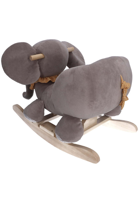 Sterntaler Schaukeltier Elefant Eddy in Grau und Rost Sonderangebot