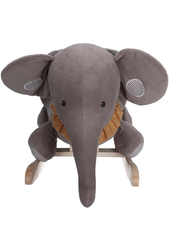 Sterntaler Schaukeltier Elefant Eddy in Grau und Rost Sonderangebot