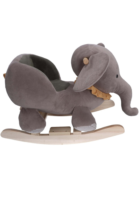 Sterntaler Schaukeltier Elefant Eddy in Grau und Rost Sonderangebot