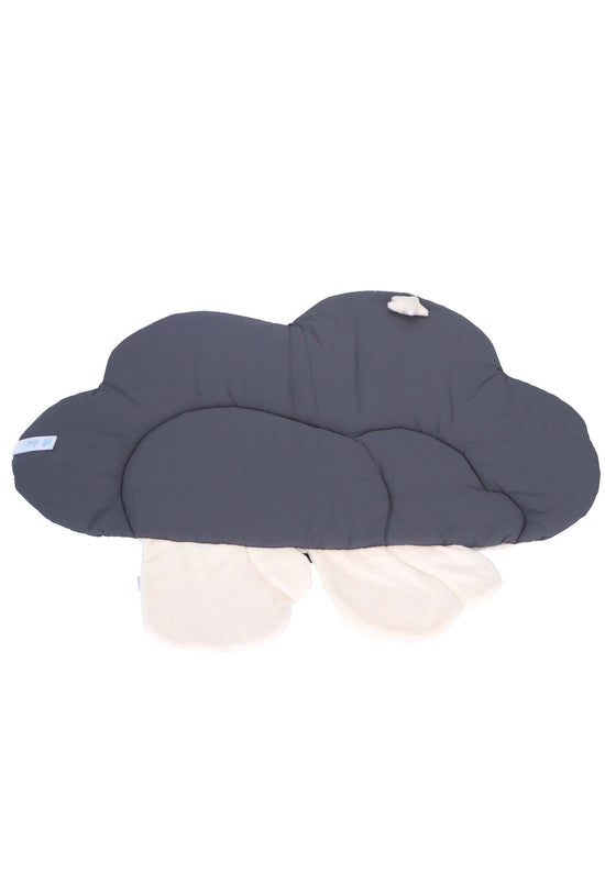 Sterntaler Krabbeldecke Motiv Wolke mit Eisbär Elia, Grau Preisnachlass