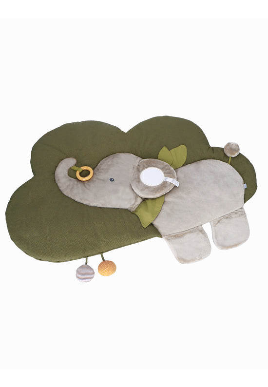 Sterntaler Krabbeldecke Motiv Wolke mit Elefant Eddy, Grau Weihnachtsangebot