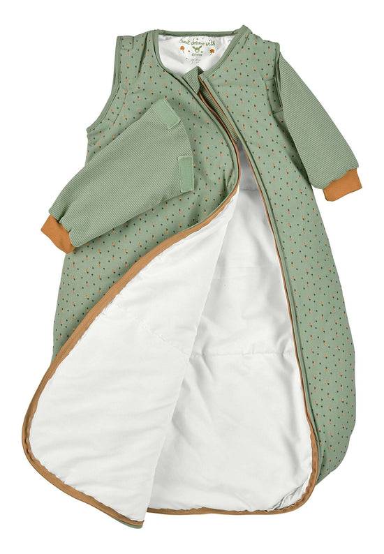 Sterntaler Schlafsack mit Ärmeln 90cm Esel Emmilius in Grün Osterangebot