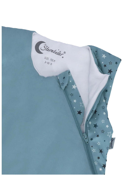 Sterntaler Funktionsschlafsack 90cm Eisbär Elia, Dunkeltürkis Sonderangebot der Fabrik