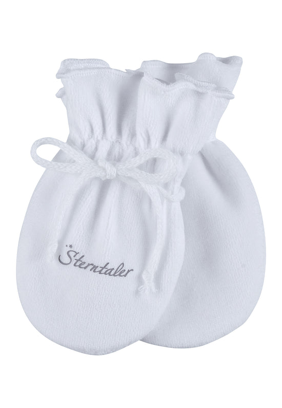 Sterntaler Kratzfäustlinge Baby aus weichem Nickimaterial uni Sonderangebot der Fabrik