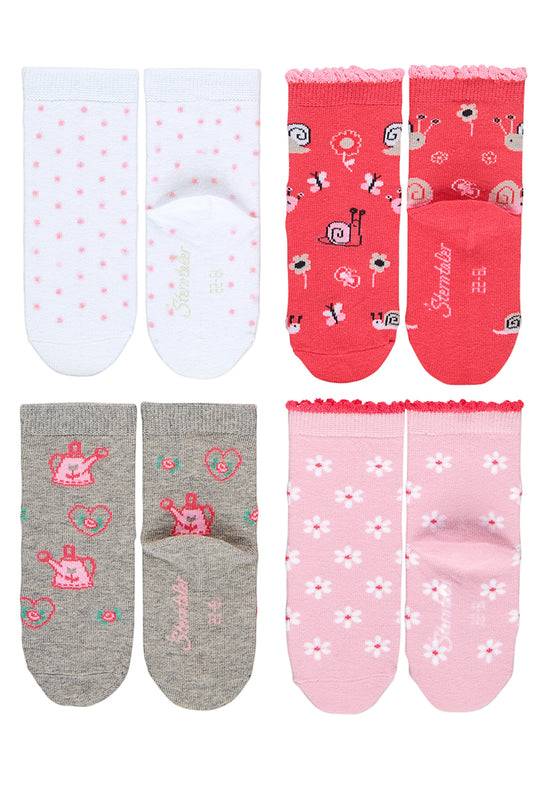 Sterntaler Kindersocken 7er-Box Mädchen in Hellgrau melange Super Rabatt