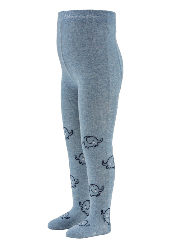 Sterntaler Strumpfhose aus Baumwoll-Mischgewebe mit Elefanten-Muster Riesige Rabatte