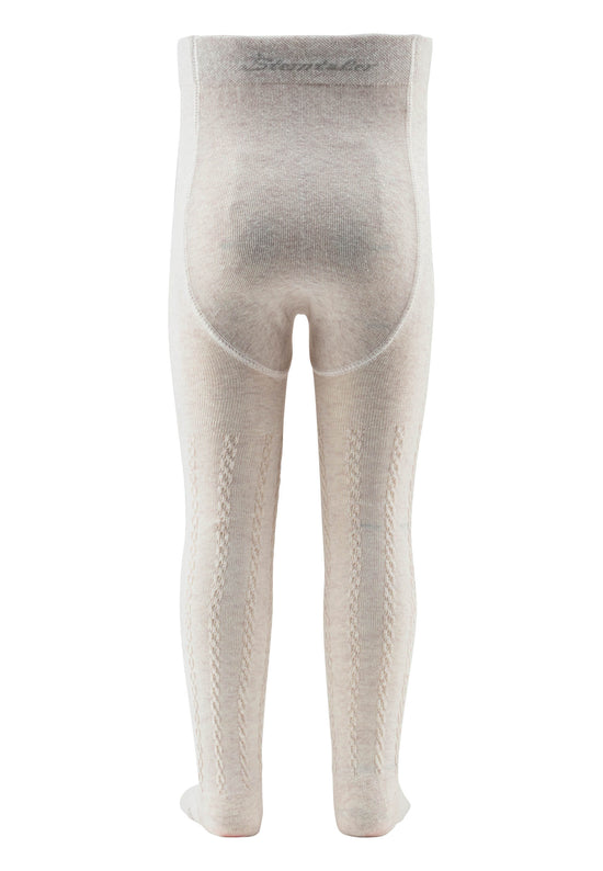 Sterntaler Baumwoll-Mischgewebe Strumpfhose mit Zopfmuster Fabrikladen
