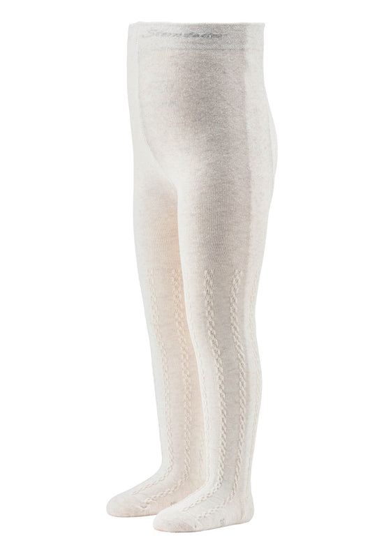Sterntaler Baumwoll-Mischgewebe Strumpfhose mit Zopfmuster Fabrikladen