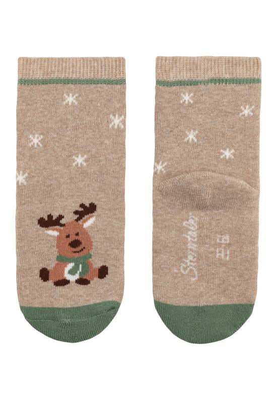 Sterntaler Socken 3er Pack Weihnachten aus Baumwoll-Mix 50% Rabatt für begrenzte Zeit