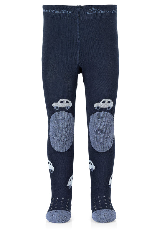 Sterntaler Krabbelstrumpfhose Auto mit Po-Motiv in Marine Verkauf