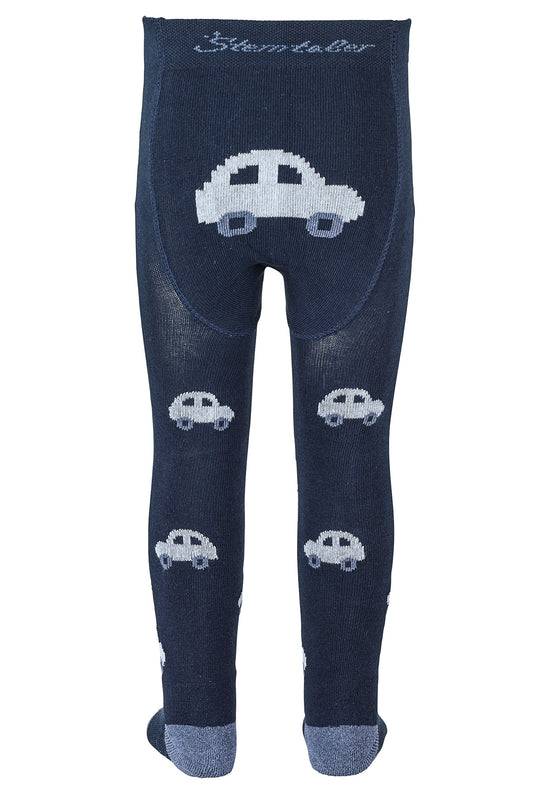 Sterntaler Krabbelstrumpfhose Auto mit Po-Motiv in Marine Verkauf