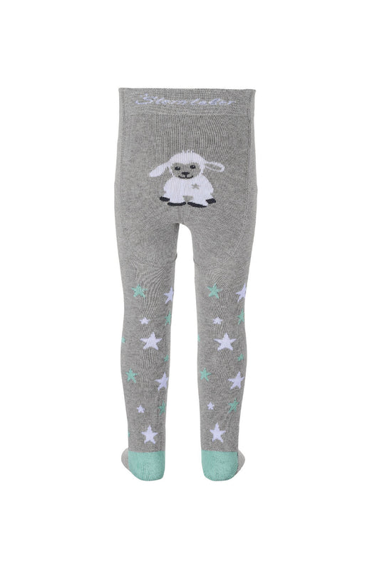 Sterntaler Krabbelstrumpfhose Stanley mit Po-Motiv in Silber Angebote