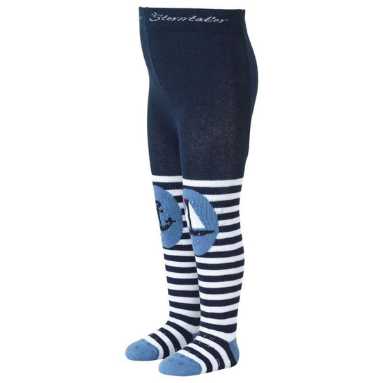 Sterntaler Krabbelstrumpfhose Leuchtturm mit Ringel in marine Hotsell