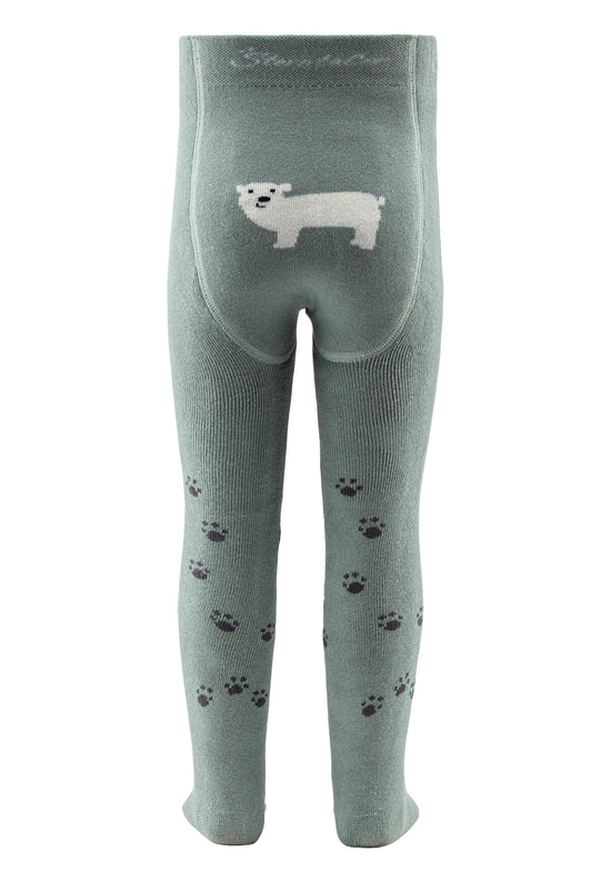 Sterntaler Strumpfhose mit Innenfrotte und Eisbär Motiv Fabrikverkauf