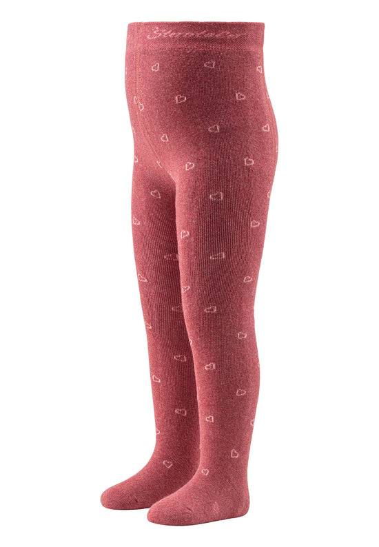 Sterntaler Strumpfhose aus Baumwoll-Mix mit Herzen Blitzverkäufe