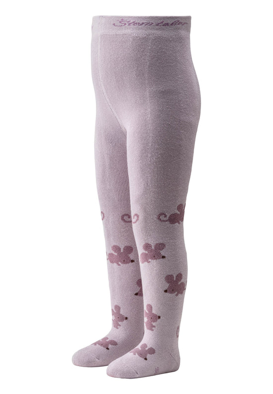 Sterntaler Strumpfhose aus Baumwoll-Mix mit Mäusen Kostenloser Versand
