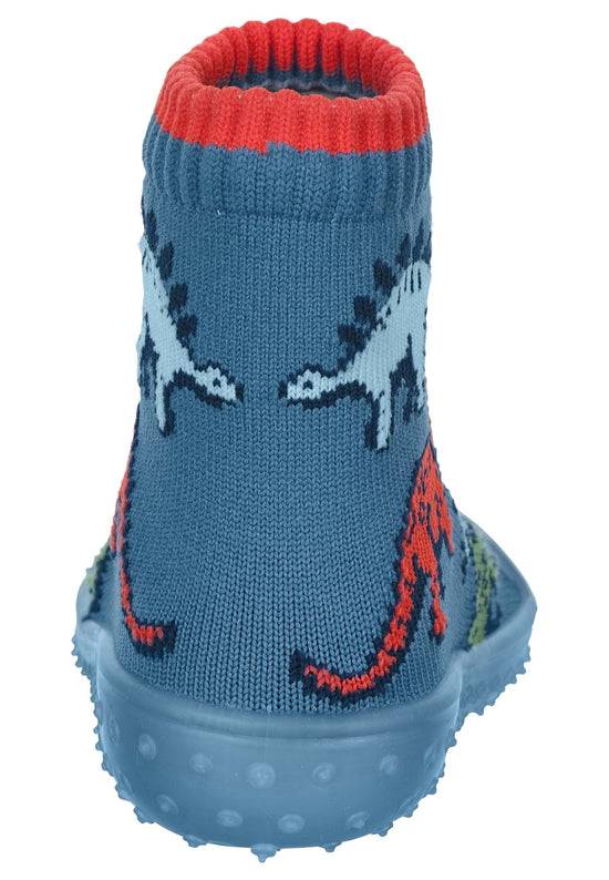 Sterntaler Adventure-Socks mit Motiv Dinos in Mittelblau Rabatt