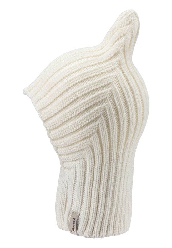 Sterntaler Mütze aus Strickware und Diagonalem Design Exklusivangebot