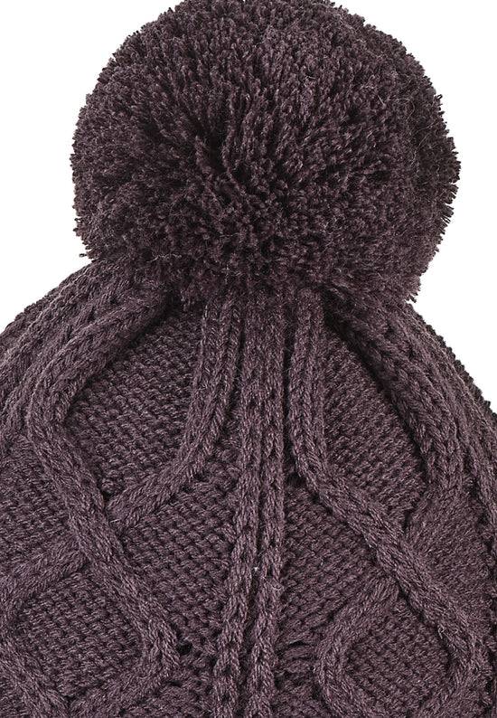Sterntaler Schal-Bommelmütze mit Zopfmuster Heißer Verkauf