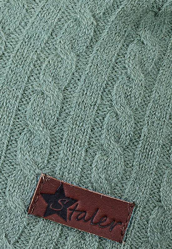 Sterntaler Beanie im Zopfmuster-Design Online Outlet