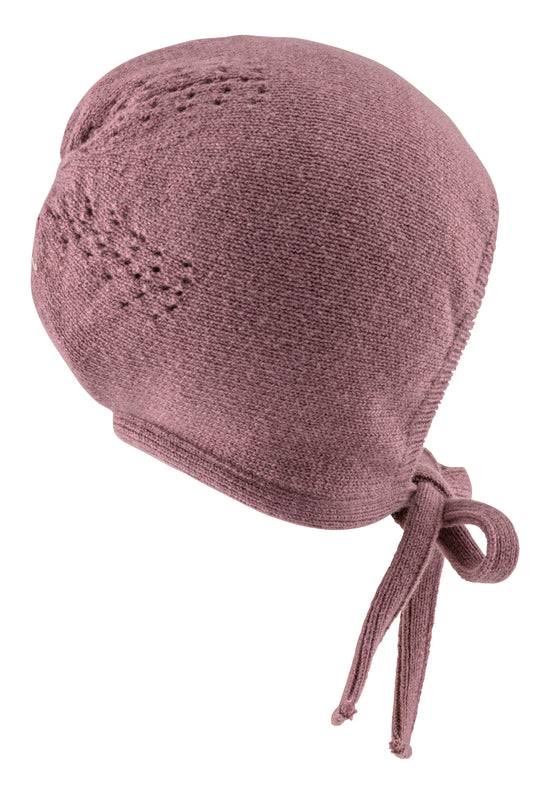 Sterntaler Strickmütze aus Lambswool mit Ohrenklappen, uni Zeitlich begrenztes Angebot