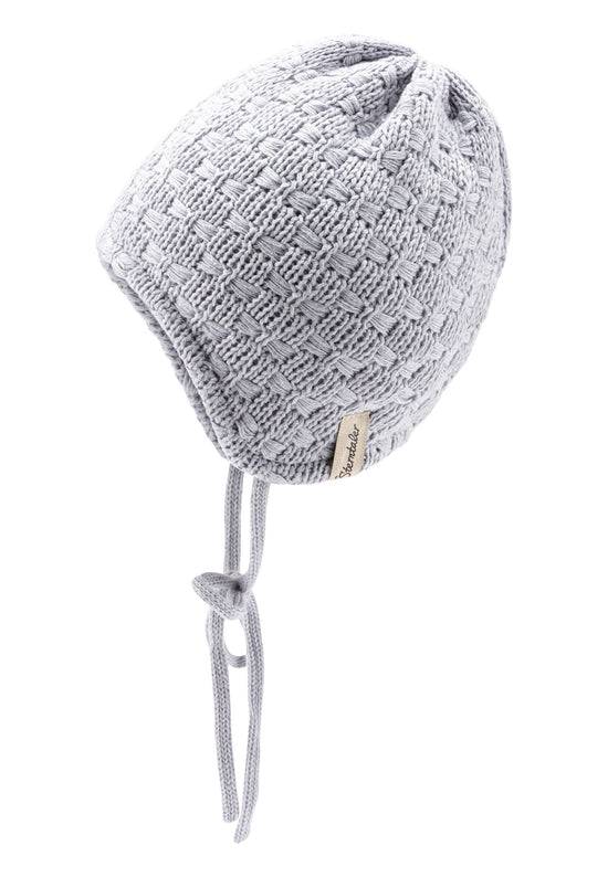Sterntaler Mütze aus Strickware mit eingestrickten Schleifen Kauf eins, bekomm eins gratis