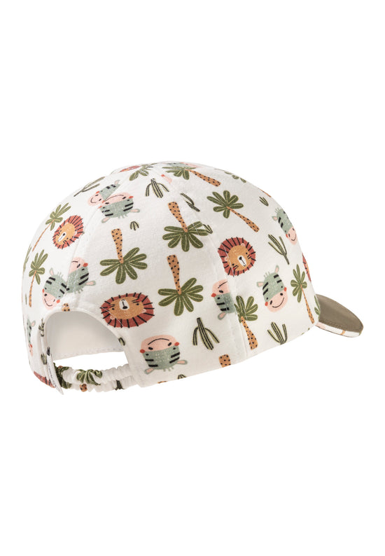 Sterntaler Baseballcap bedruckt mit Safari-Tieren in ecru Letzte 3 Tage