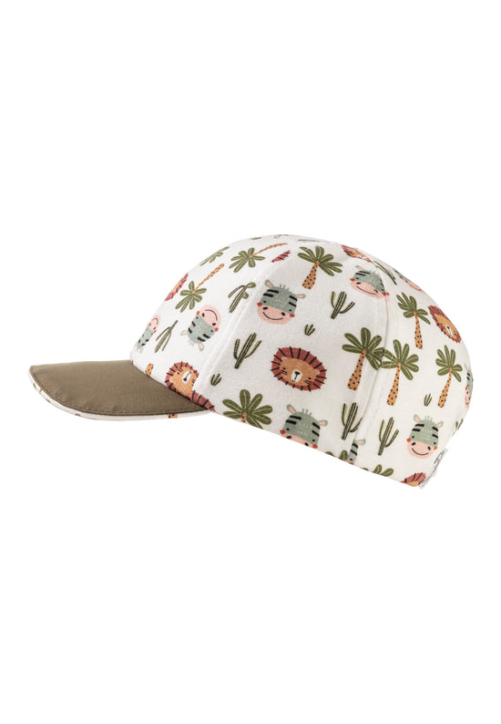 Sterntaler Baseballcap bedruckt mit Safari-Tieren in ecru Letzte 3 Tage