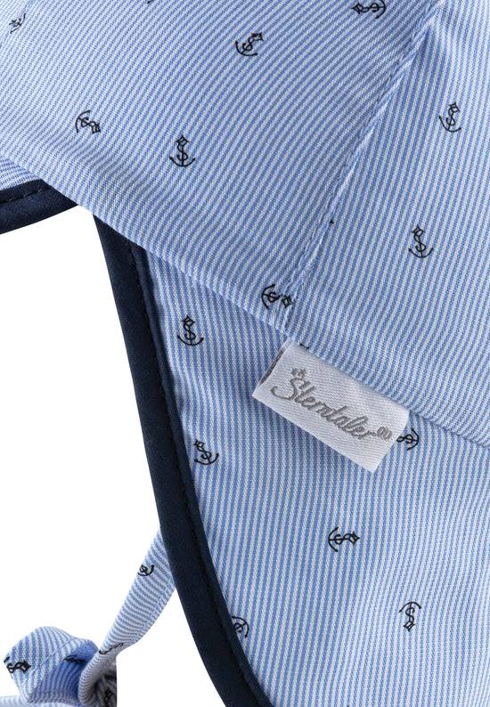 Sterntaler Schirmmütze mit Nackenschutz in Himmelblau, UV 30 Letzte 2 Tage