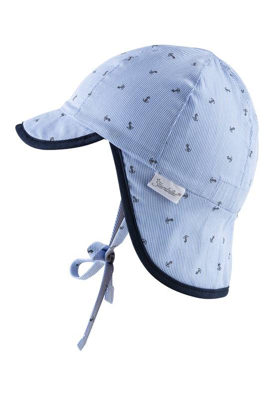 Sterntaler Schirmmütze mit Nackenschutz in Himmelblau, UV 30 Letzte 2 Tage