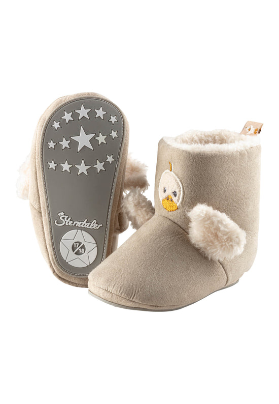 Sterntaler Babystiefel aus Textil mit Ente Edda Motiv Sonderangebot der Fabrik