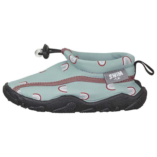 Sterntaler Aqua-Schuh Kinder in Grün mit Regenbogen Fabrikladen