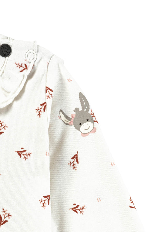 Sterntaler Baby Body aus Baumwolljersey mit Blümchen Motiv Versandkostenfrei