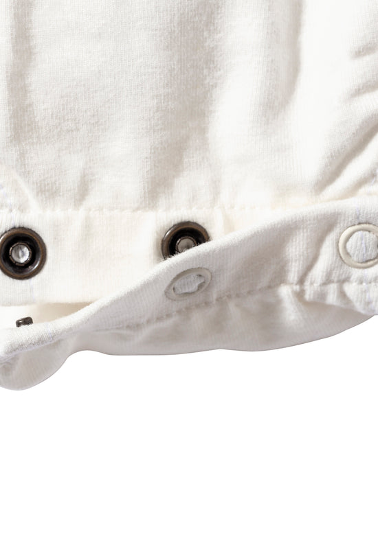 Sterntaler Baby Body Hase Happy mit kurzen Puffärmeln in ecru Flash Sale