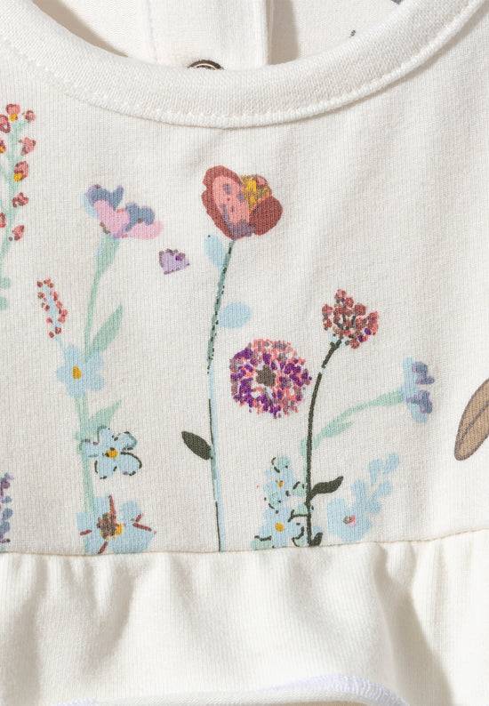 Sterntaler Baby Body Hase Happy mit kurzen Puffärmeln in ecru Flash Sale