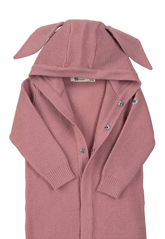 Sterntaler Strick-Overall aus Wolle (Merino) mit Kapuze Black Friday