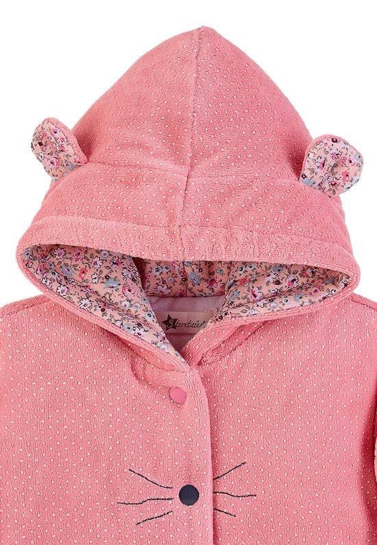 Sterntaler Kapuzen-Jacke Nicki Maus Mabel in Rosa, wattiert Muttertagsangebot