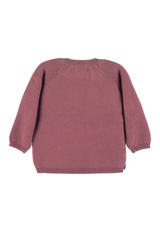 Sterntaler GOTS Strick-Jacke in Flieder oder Rosa mit Motiv Vatertagsangebot