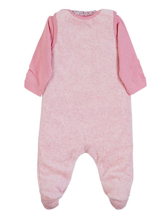 Sterntaler Strampler-Set Nicki Maus Mabel in Rosa Valentinstagsangebot