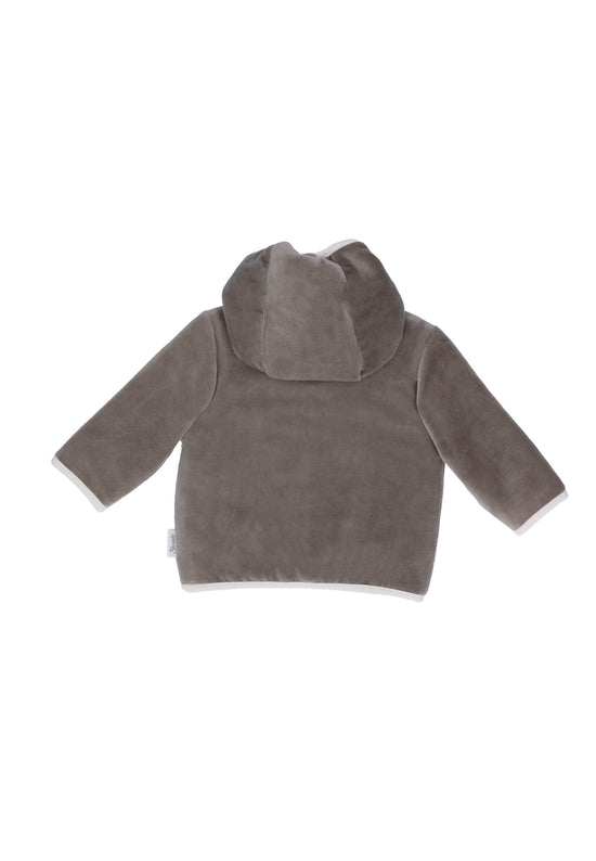 Sterntaler Kapuzen-Jacke aus Nicki, Motiv Elefant Eddy, Grau Jubiläumsangebot