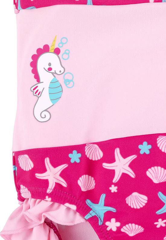 Sterntaler Badeanzug mit Rüschen in Magenta, UV-Schutz 50+ Super Rabatt