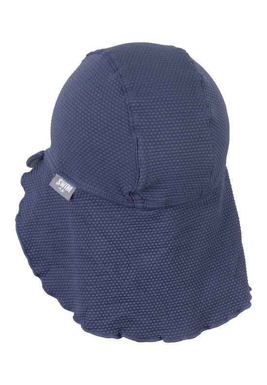 Sterntaler Schirmmütze mit Nackenschutz aus Strukturmaterial Fabrikladen