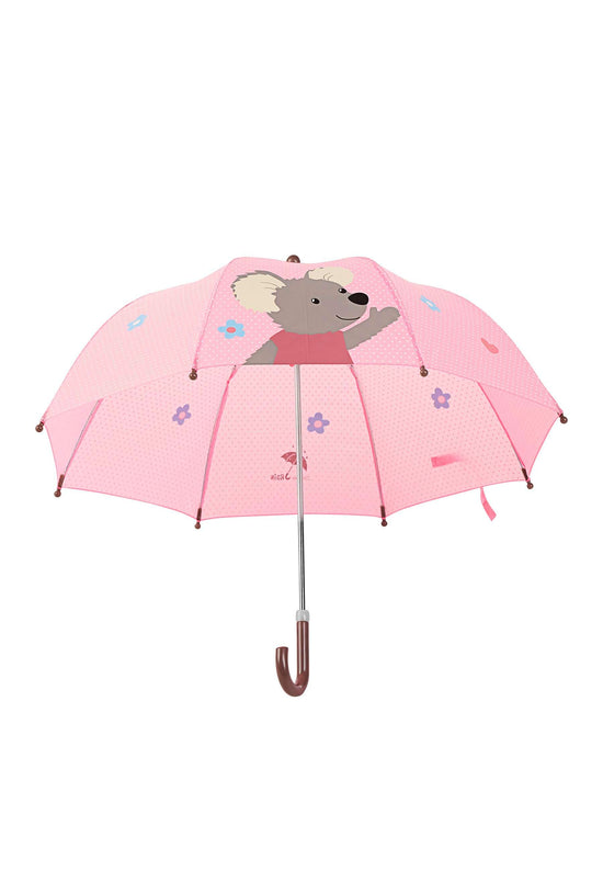 Sterntaler Kinder Regenschirm Maus Mabel in Rosa und Grau Fabrikverkauf