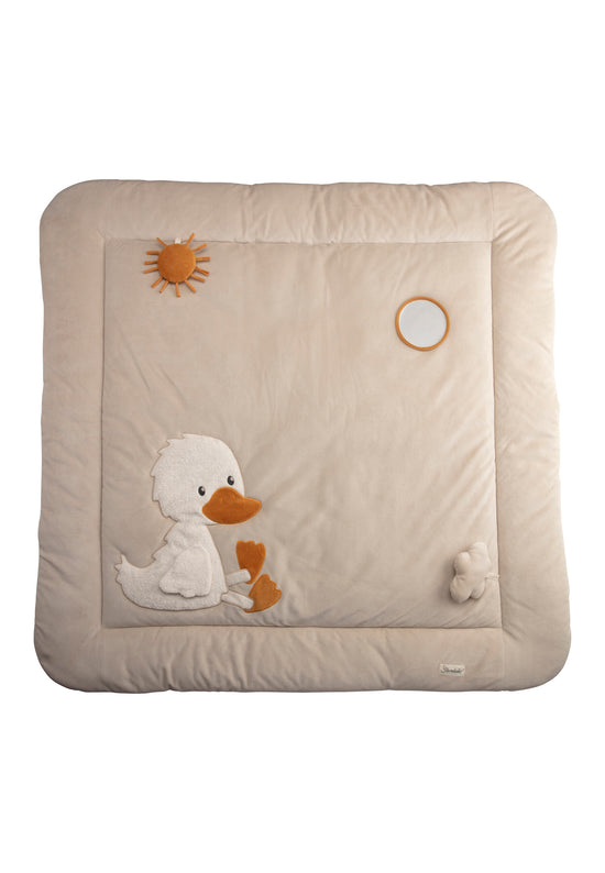 Sterntaler Krabbeldecke mit Motiv Ente Edda in beige Kostenloser Versand