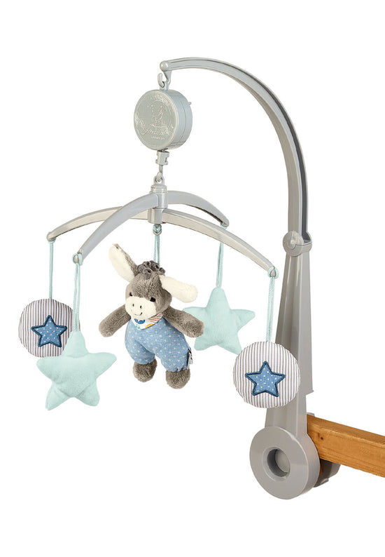 Sterntaler Mobile Esel Emmi Melodie: La Le Lu in Blau / Grau Flash Sale