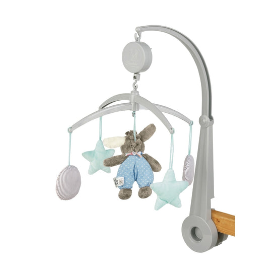Sterntaler Mobile Esel Emmi Melodie: La Le Lu in Blau / Grau Flash Sale