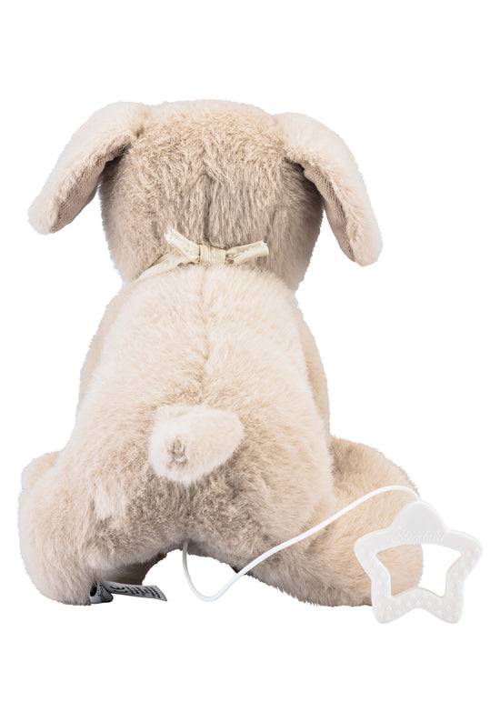 Sterntaler Spieluhr Hund Lucky in graubeige, groß Vatertagsangebot