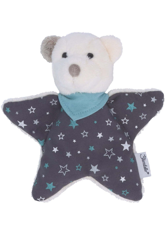 Sterntaler Mini-Spieltier Eisbär Elia mit Rassel, Eisengrau Lagerräumung
