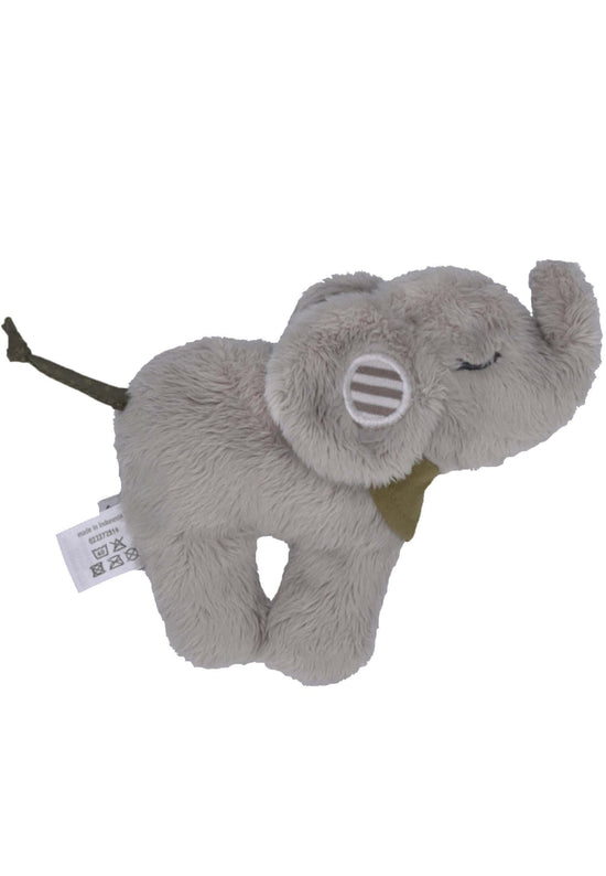 Sterntaler Mini-Spieltier Elefant Eddy mit Rassel, Grau Heißer Verkauf